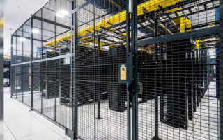 Storage Locker | Mesh Locker Panel | Galvanized steel mesh locker panel, ventilated design, anti-corrosion, modular assembly, suitable for industrial storage locker applications