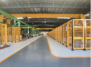 Industrial Protection | Industrial Safety Fencing | Galvanized rustproof industrial safety fencing, CE certified, modular installation, 10-year warranty, impact resistant, suitable for factory warehouse machine guard and perimeter protection