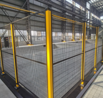 Industrial Protection | Industrial Safety Fencing | Galvanized rustproof industrial safety fencing, CE certified, modular installation, 10-year warranty, impact resistant, suitable for factory warehouse machine guard and perimeter protection