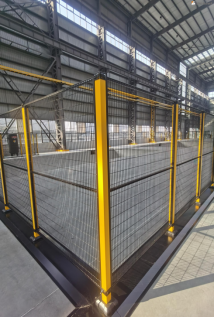 Industrial Protection | Industrial Safety Fencing | Galvanized rustproof industrial safety fencing, CE certified, modular installation, 10-year warranty, impact resistant, suitable for factory warehouse machine guard and perimeter protection