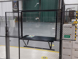 Warehouse Isolation | Wire Mesh Cage Panel | Galvanized wire mesh cage panel, high strength, modular installation, 10-year warranty, suitable for warehouse security fence and storage area isolation