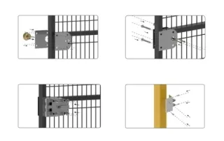 Product Display | Industrial Safety Fencing | Galvanized rustproof industrial safety fencing, CE certified, modular installation, 10-year warranty, impact resistant, suitable for factory warehouse machine guard and perimeter protection