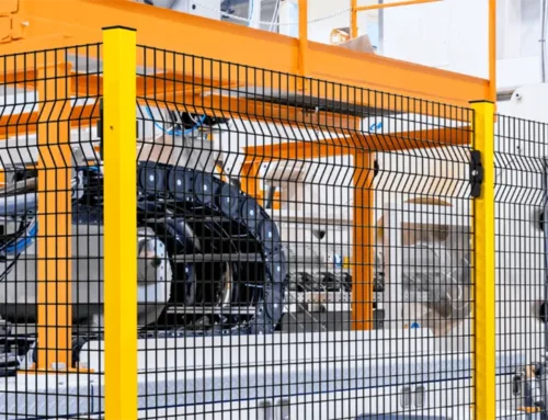 Yellow-Black Industrial Safety Fencing as the Forklift–Pedestrian Barrier: Turning a Painted Walkway Line into HSAWA and DGUV Physical-Segregation Evidence