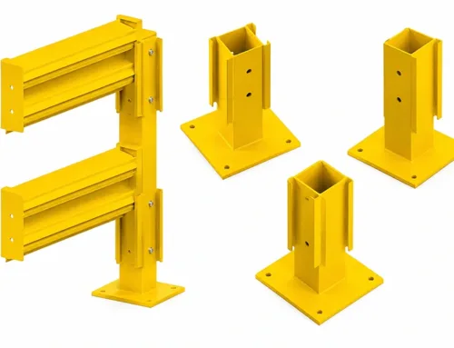 Corrugated Steel Beam Guard Rails for Network-Wide Warehouse Compliance