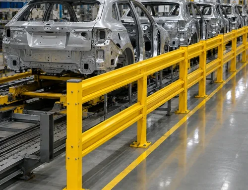 Chain Retail Safety Retrofit: One Heavy Duty Guard Rail Spec for 100+ DCs and Store Back Rooms