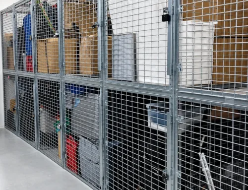 A Tool Crib Is Not a Standard Shape: Custom Wire Mesh Storage Cages Drawn to the Floor You Actually Have